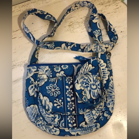 Vera Bradley crossbody bag in Blue Lagoon - Picture 1 of 12